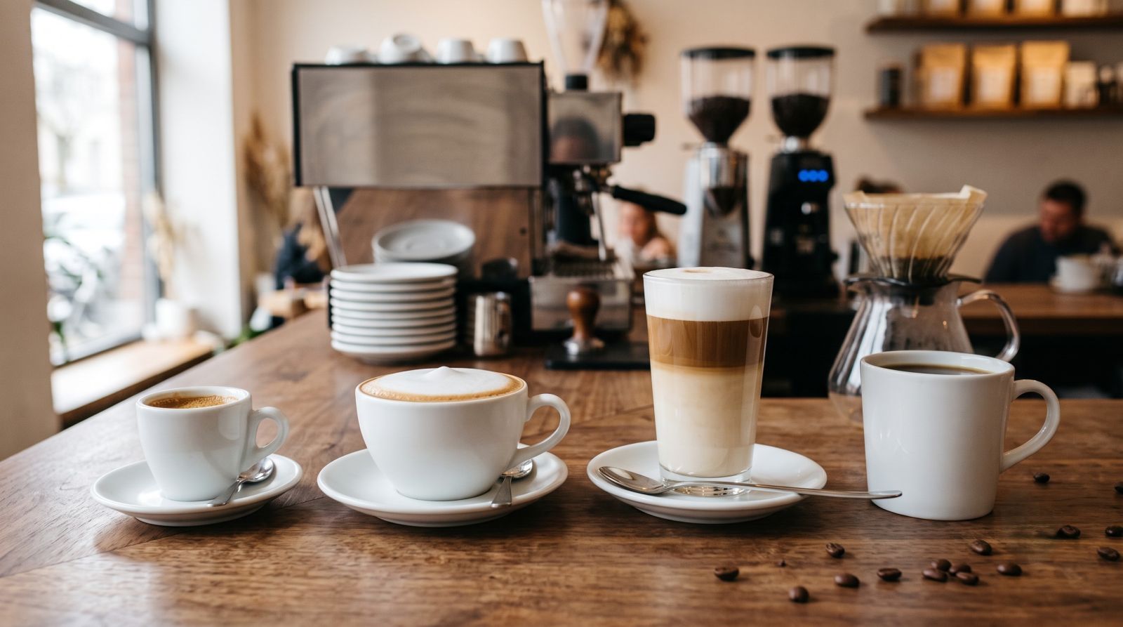 What are the different types of coffee?